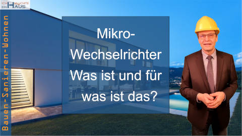 Mikrowechselrichter : Was ist das und wo setze ich diese ein.